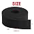 Neoprene Foam Strip Roll by Dualplex, 3" Wide x 10' Long x 1/4" Thick, Weather Seal High Density Stripping – Weather Strip Roll Insulation Foam Strips - 10 Feet Long