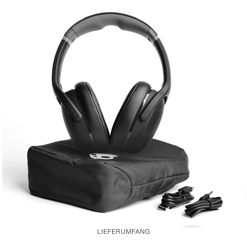 Skullcandy Crusher Evo Over-Ear Wireless-Kopfhörer mit Sensory Bass, 40 Std. Akkulaufzeit, Mikro, kompatibel mit iPhone, Android und Bluetooth-Geräten - Schwarz – Bild 6