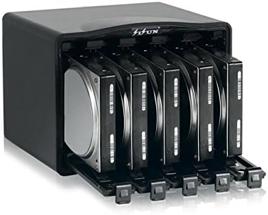 SISUN® 5-Bay Professional Anti-Static 3.5 / 2.5 inch HDD Protector Case , 3.5 / 2.5 Inch Hard Drive Protection Box - HDD Storage Case