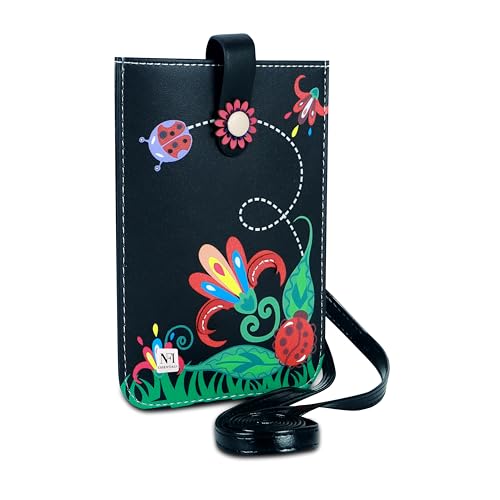 Image of NFI essentials Small Crossbody Bag for Womens, Mobile Cell Phone Holder Wallet Bag, Shoulder Sling Bag, Printed Clutch Mobile Sling Bag, Phone Pouch for Girls