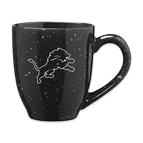 Image of Rico Industries NFL Football 16 oz Team Color Laser Engraved Speckled Ceramic Coffee Mug