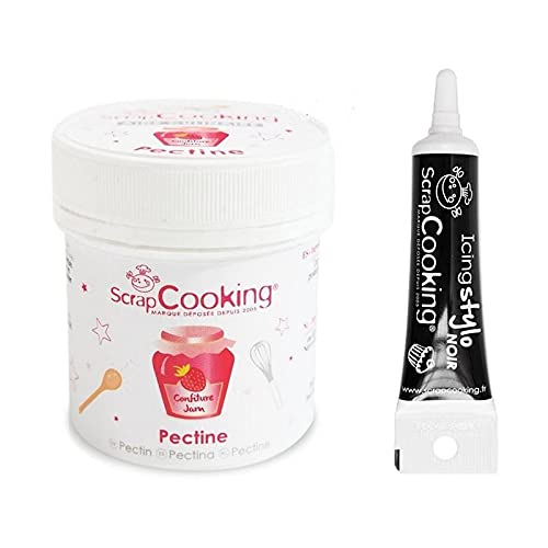 Pectina en polvo 50 g + tubo de glaseado negro
