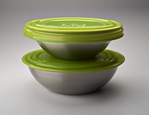 Lidlover 5"-7" And 7"-9" Silicone Lid, Green - Set Of 2 #TOP7