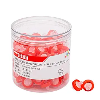 Adamas-Beta Syringe Filter PTFE Membrane 13mm Diameter 0.22?m Pore Size Non Sterile Box of 100