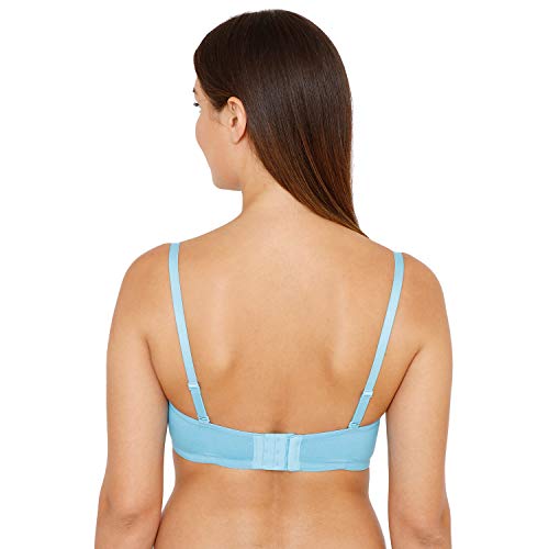 Image of Zivame Beautiful Basics Padded Wired Medium Coverage Strapless Bra, Nude