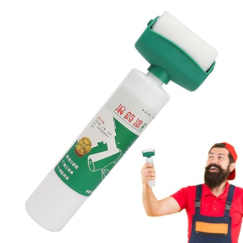 Pintura blanca para pared | Pintura de retoque blanca para paredes, reparación de paredes con masilla en rollo, cobertura fuerte, herramienta de reparación de paredes, solución de renovación del hogar