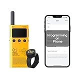 BEEBEST LITO Walkie Talkies Long Range, 2W FRS Two Way Radio for Adult, Type-C Rechargeable, APP Programming
