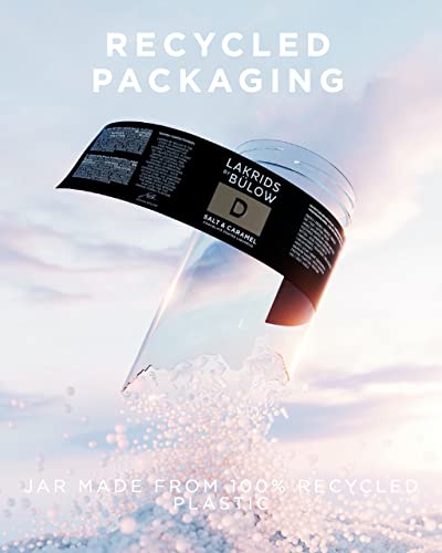 Lakrids By Bülow - F - Dark & Sea Salt - 10.41 Oz - Chocolate Coated Licorice Balls - Original Danish Candy Sustainably Produced In Copenhagen #TOP3