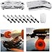 Generic Surf and Rail Adapter Trucks Surf Skate Trucks Aluminum Alloy Skateboard Rail Adapter Waterborne Surf Skate Adapter Longboard Decks Adapters (White)