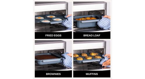 Brava 5-Piece Chef's Choice Lite Accessory Set, Includes Non-Stick Egg Pan, Muffin Pan, Loaf Baking Dish, Brownie Tray, & Enameled Cast Iron Pot