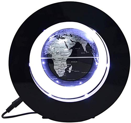 SILOLA Levitación magnética Globo Flotante en Forma de Mapa del Mundo con luz