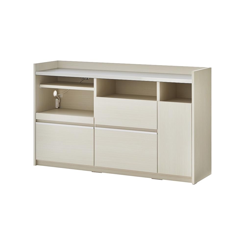 リコメン堂 キッチンカウンター 幅150cm