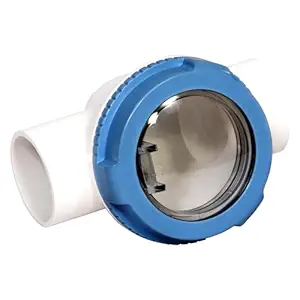 Swimming Pool Check Valve, Non Return Check Valve, Simple Installation 2 Inch Check Valve Transparent and Visible, for Swimming Pools Home
