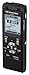Olympus WS-883 Digital Voice Recorder, Linear PCM/MP3 Recording Formats, USB-A Battery Charging, True Stereo Microphones, Low-Cut Filter and 8GB Built-in Memory (Black)