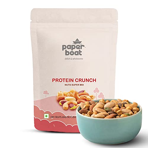 Image of Paper Boat Roasted Nuts Combo | Roasted Almonds, Mixed Nuts & Nuts Supermix (3 X 200gms)
