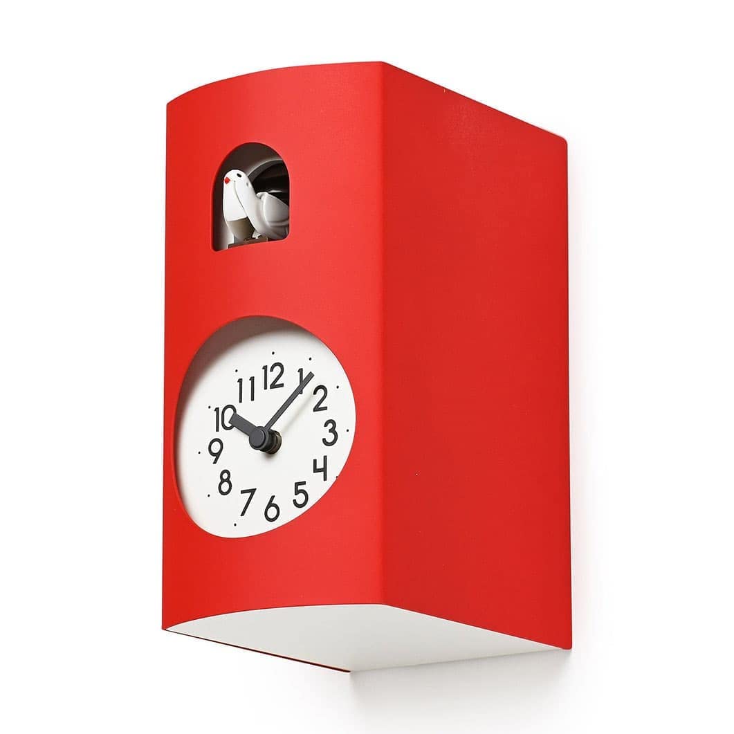 THE CLOCK HOUSE1964 鳩時計（赤） Amazon.co.jp: ブックー 鳩時計 レッド : ホーム＆キッチン