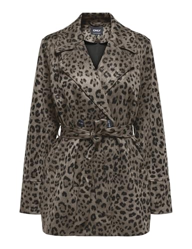 Veste en fausse daim avec ceinture ONLY Onlmoon haut de gamme