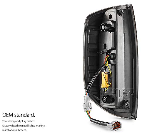 Tunez® Fanali posteriori a LED neri fumé