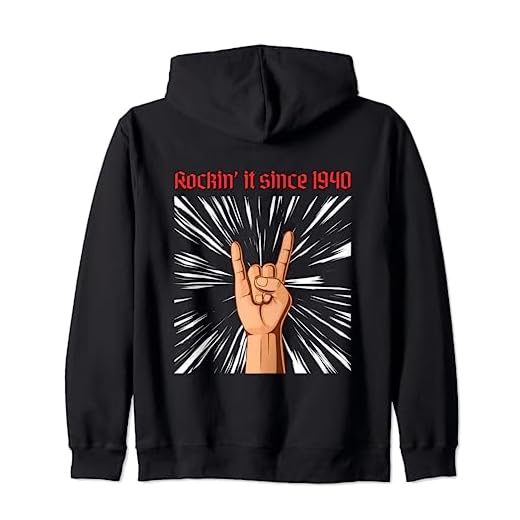Guitarra eléctrica metal rock guitarrista cumpleaños 1940 Sudadera con Capucha
