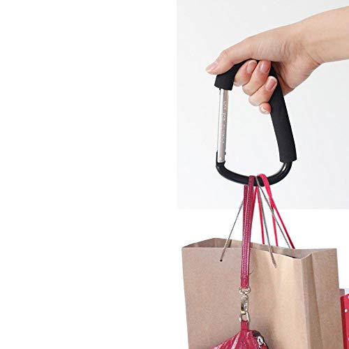 Gancho Multifuncional para Carrinho, Girotondo Baby , Preto