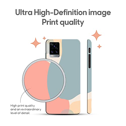 Image of COLORflow Back Cover Compatible with Vivo V20 | Beautiful Stone Marble | Designer Printed Hard CASE Bumper Back Cover Compatible with Vivo V20