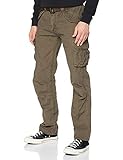 Schnittart: Cargo Schott NYC Herren Trbatle70pkr Hose, Grün (Olive Olive), W36/L32 (Herstellergröße: 36)