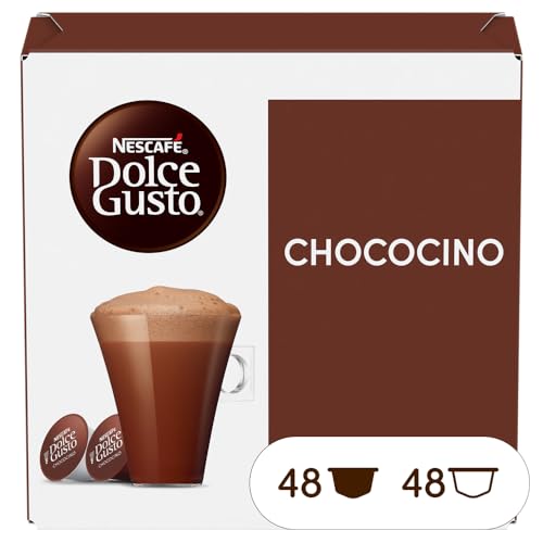 Nescafé Dolce Gusto Chococino - Chocolat - 96 Capsules (Pack de 6 boîtes x 16) ( Packaging may vary )