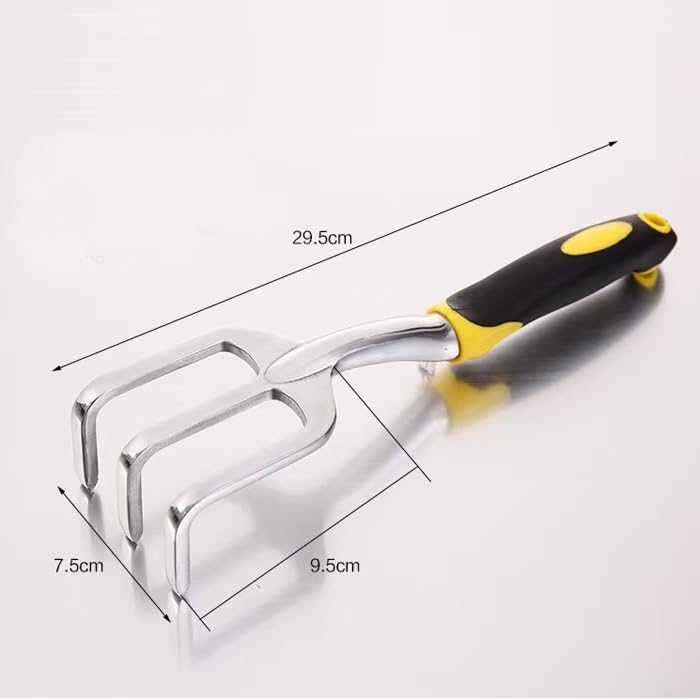 Set de Herramientas para Jardín 3 Piezas de Aluminio miniatura 3