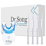 Dr Song Teeth Whitening Kit 4X Syringes 35% Carbamide Peroxide, Light, Trays