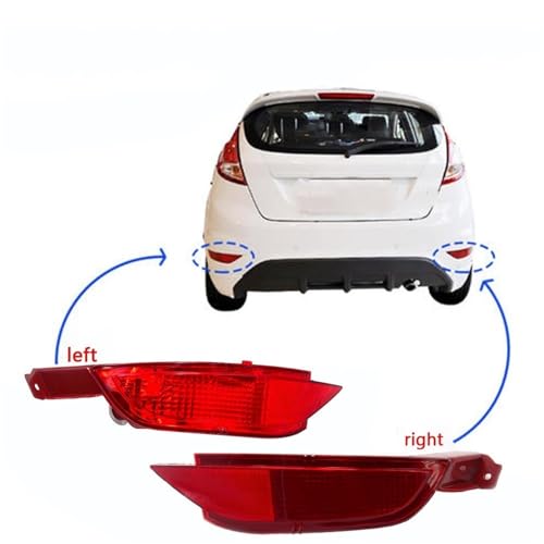 Reflector de parachoques derecho para Ford Fiesta Mk6 Mk7 7