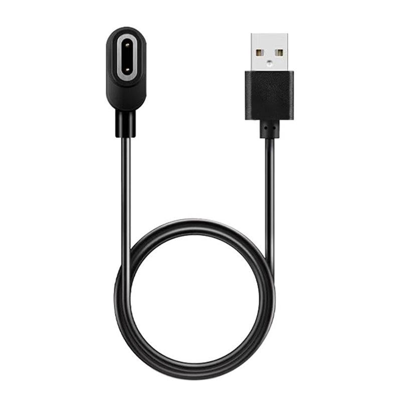 Tworld® Original Integrated USB Port Magnetic Data Charging Cable Compatible with Imoo Watch Phone Z9 / Z8 / Z7 / Z7A, Smartwatch Magnetic Charger with Data Sync, Length: 1m Black (2 Pin)-image-19