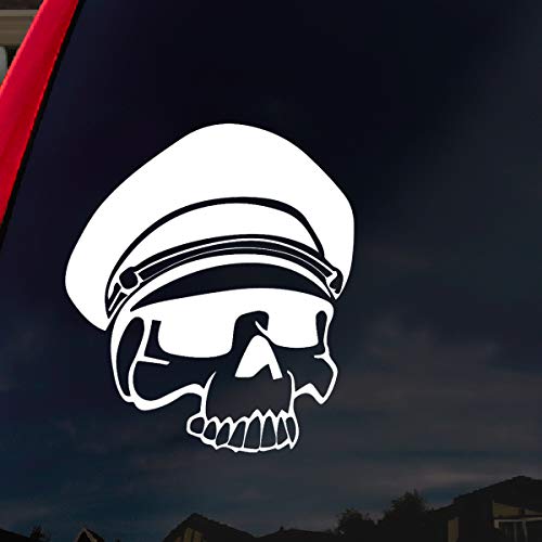 SoCoolDesign Skull Silhouette Military General Car Truck Vinyl Decal 6