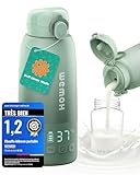 Chauffe-biberon portable Wemoh avec auto-nettoyage, contrôle de température précis, 8 chauffages par charge (450ml) Chauffage rapide 100W pour lait maternel, préparation et eau