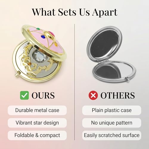 Pssopp Mirror, Anime Makeup Mirror, Makeup Mirror, Cosplay miniatura 4