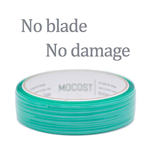 MOCOST Films Cutting Tape No-Knife Cutting Tape Finish Line Design Line Vinyl Wrap Cutting Vinyl Wrap Edge Cutting Detailer Tape 10m / 32ft (Roll) - Thumbnail 4