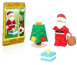 LEGO Holiday Minifigure - Santa Claus (with with Small Christmas Xmas Tree and Present) 25pcs