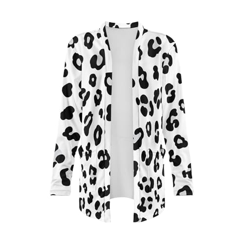 Image of Cardigan Sweaters for Women Long Sleeve Cardigan Soft Drape Open Front Fall Dusters V-Neck Jackets Dressy Loose Coat