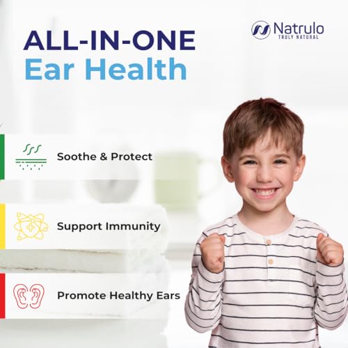 image for Natrulo Natural Ear Drops for Kids Ear Infection Treatment – Organic