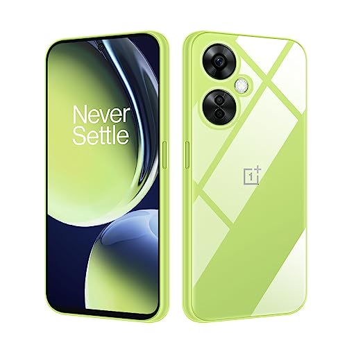 HSP Funda para OnePlus Nord CE 3 Lite 5G [resistente al polvo] | Premium TPU silicona Case Case | Resistente a los arañazos y golpes | Protector de pantalla de cámara | Transparente