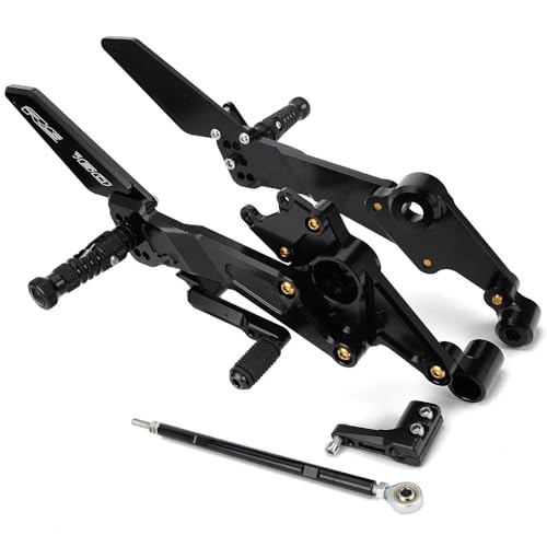 Repose-pieds réglable CNC RS660 élimine la fatigue des genoux en moto