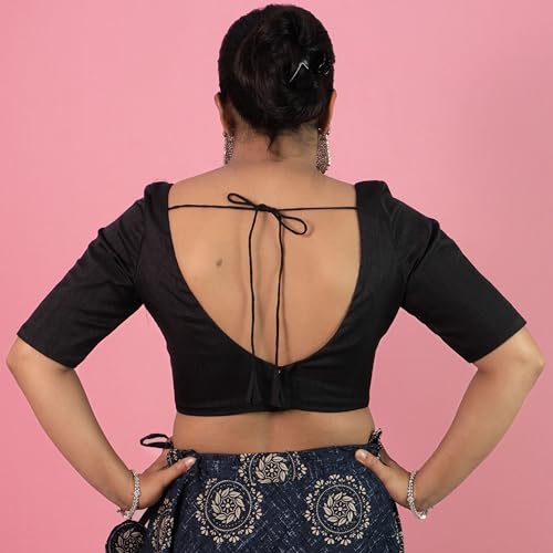 figure39s designer women39s dupion raw silk half elbow sleeves sweetheart v neck sabyasachi cut readymade saree blouse s10