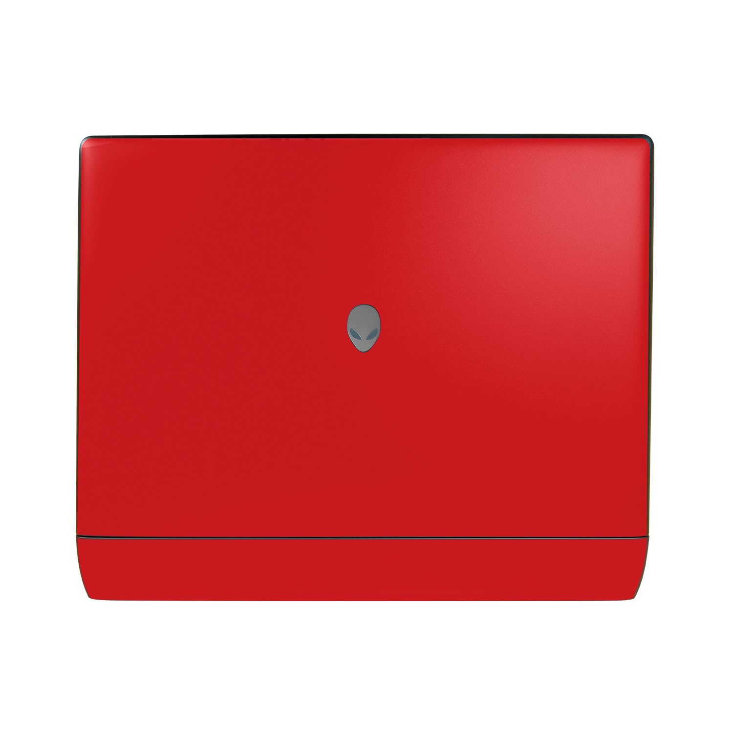 Laptop Skin Compatible with Alienware 16 Area-51 (2025) - Solid Red - Premium 3M Vinyl Protective Wrap Decal Cover - Easy to Apply | Crafted in The USA by MightySkins