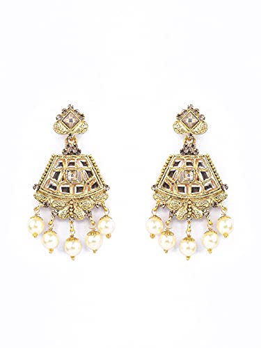Women's Kundan Plated Jewellery Set, Elegant Gift