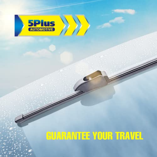 Image of 5 PLUS 13 inch Rear Wiper Blade Replacement for Hyundai Elantra 2020-2013 /Jaguar E-Pace 2020 2019 2018 /Kia Forte 2018-2014 / Alfa Romeo Stelvio 2022-2018 BACK Windshield Wiper Blade (A310H)