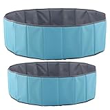 [Material de calidad] La piscina de bolas de juego est¨ hecha de tela Oxford de alta calidad, que es gruesa, no se decolora, es resistente y duradera.