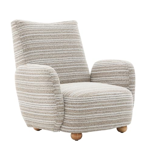 1人掛けソファ ラウンジチェア シェニール生地 HFJP002