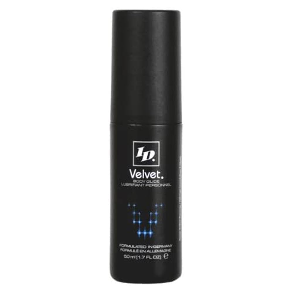 ID Velvet Silicone Lube 125ml - Luxury Anal Lube & Lubricant Gel for Privacy, Our Long Lasting, Non Sticky Anal Lubes Private Sexual Gel for Couples