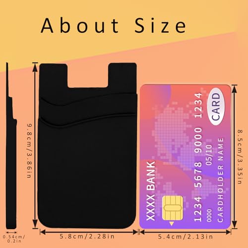 Meroqeel MQ-PW-BWG-2 Cell Phone Wallet Card Holder Sleeves thumb #1
