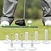 KOFULL Rubber Golf Tees for Mats, Simulator Golf Tees, Golf Tee Holder for Matt Driving Range, Practice Mat Tee Holder - Golf Accessories for Indoor & Outdoor Practice