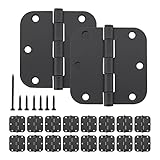 Photo Gallery home master hardware cerniere per porte da 8,9 cm x 8,9 cm, per interni residenziali e camera da letto, con angolo raggio da 5/8", confezione da 18 Photo Gallery home master hardware cerniere per porte da 8,9 cm x 8,9 cm, per interni residenziali e camera da letto, con angolo raggio da 5/8", confezione da 18